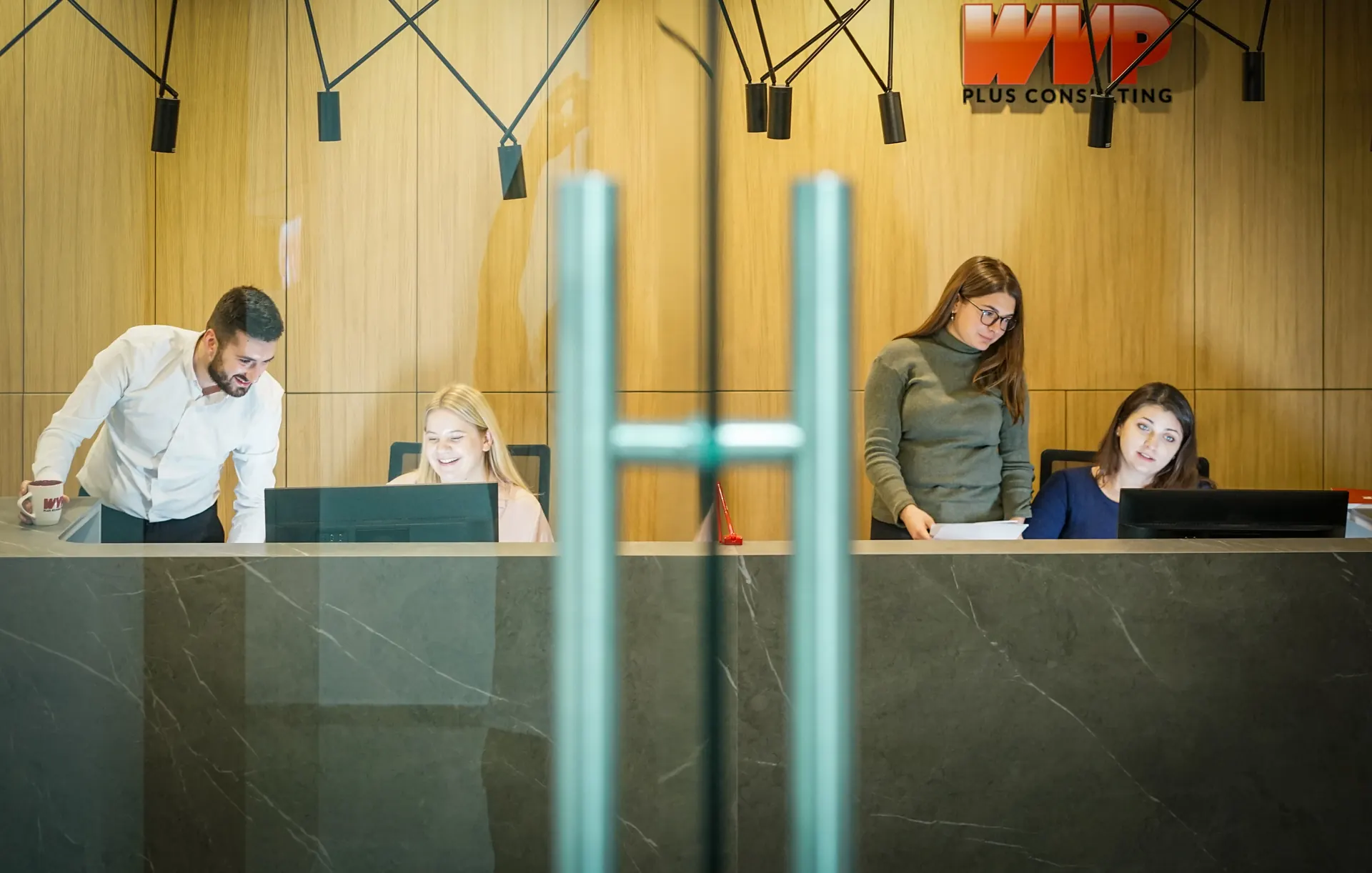 Recepcija u kancelariji WVP Plus Consulting